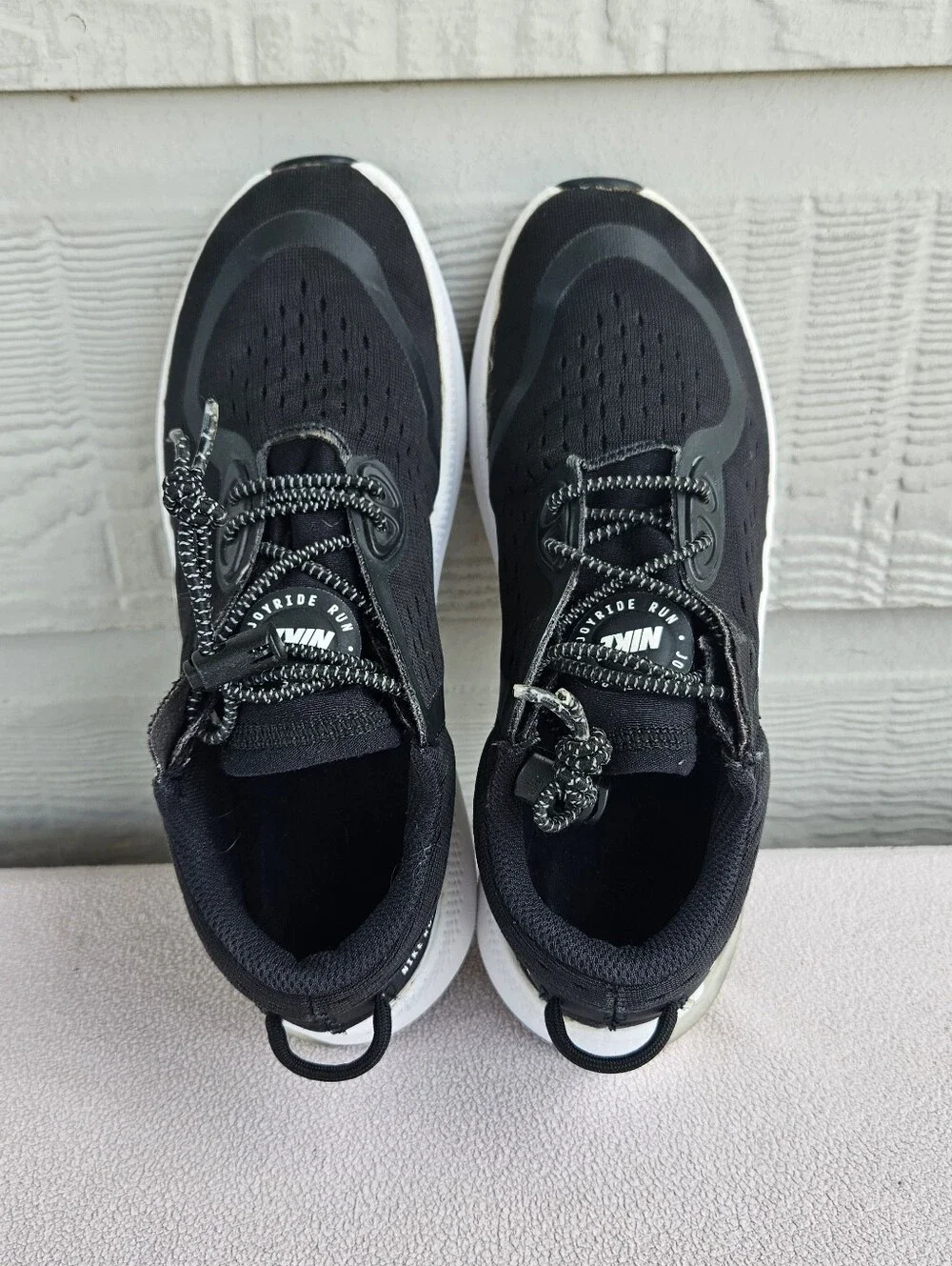 Nike Joyride Dual Run Sneaker Youth SZ 4.5Y Slip-On Black White CN9600-020